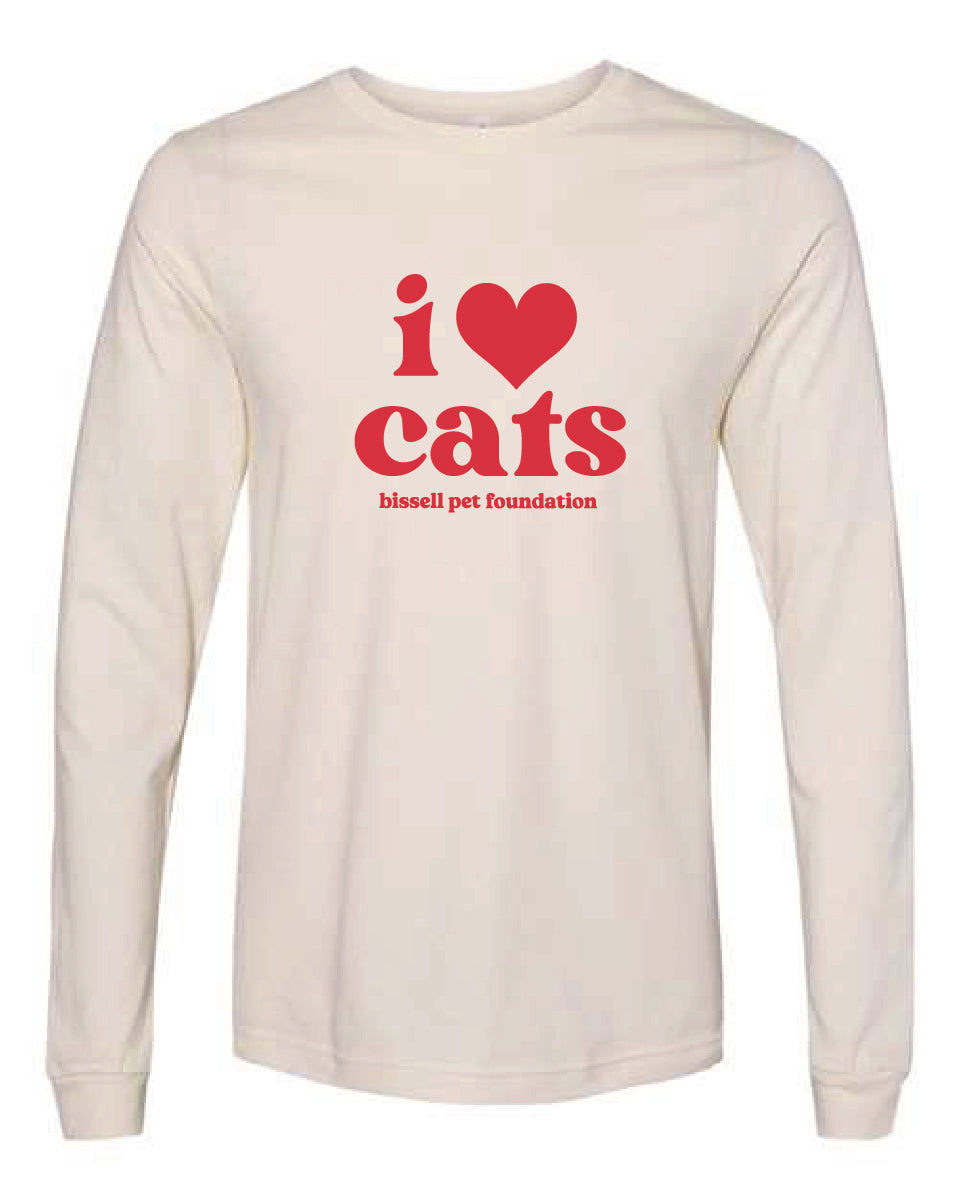 BPF Holiday Long Sleeve -  I Love Cats