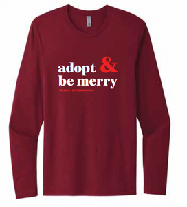 *PREORDER* "Adopt & Be Merry" Long Sleeve