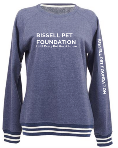 BPF Striped Crewneck - Navy Blue