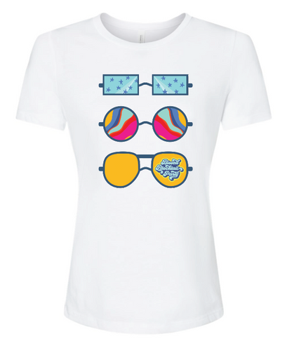 Sunglass Blocktail Tee- Ladies-2021