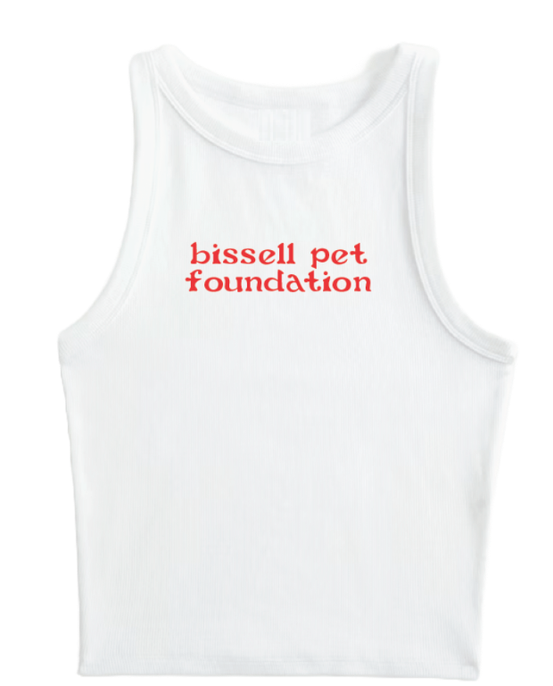 **BPF White/Red Tank