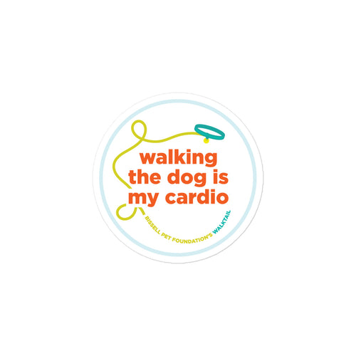 **Walktail Sticker - White Circle