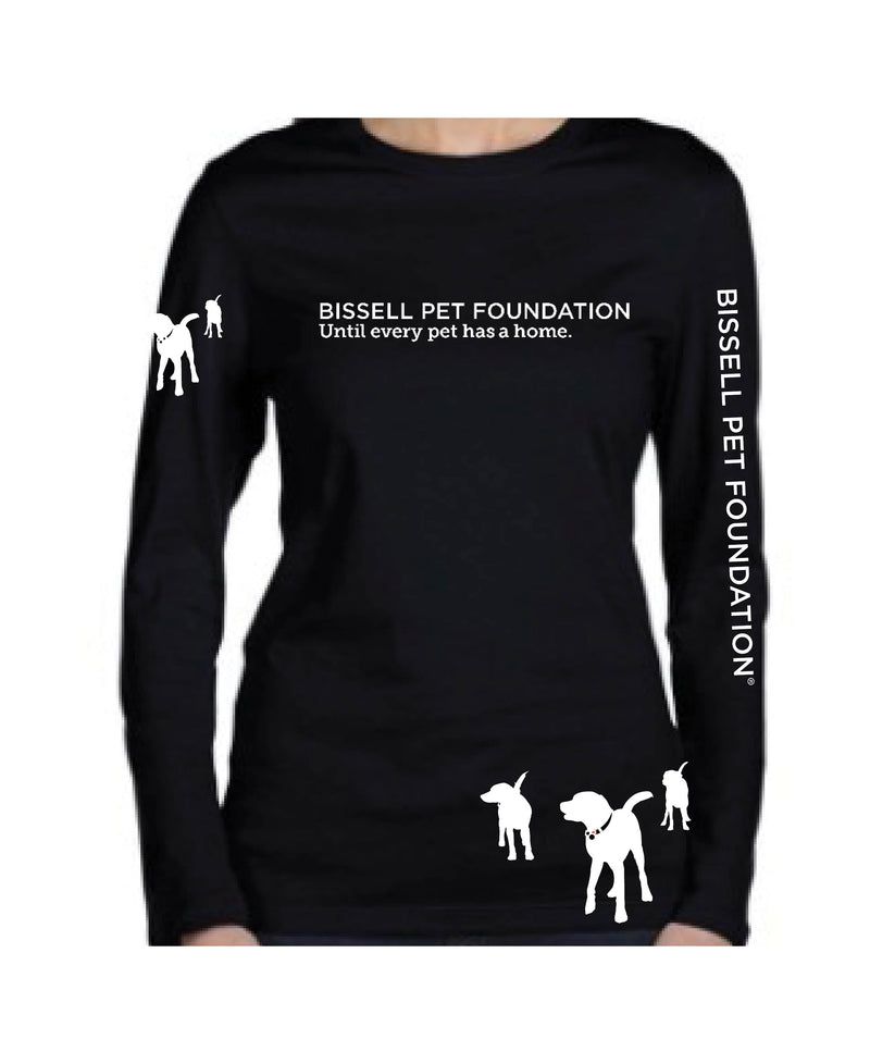 Black Long Sleeve Women's BPF Shirt – BISSELL Pet Foundation